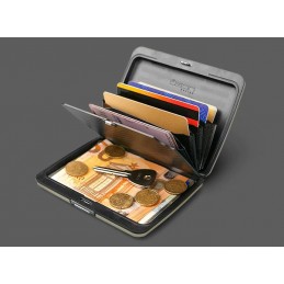 Ogon Design - Portefeuille - Smart Case Oslo Large - Aluminium imprimé