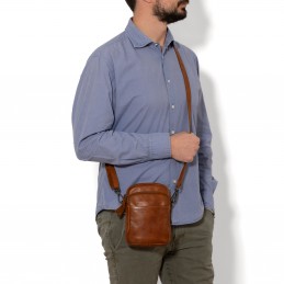 Gianni Conti - Sacoche cuir vintage