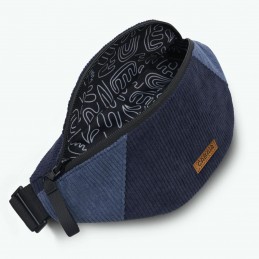 Sacs banane - Cabaia - Sac banane S Mini réversible - Aspect velours
