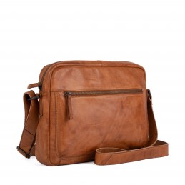 Business & Format A4 - Gianni Conti - Sac ordinateur 13 pouces - Cuir Vintage