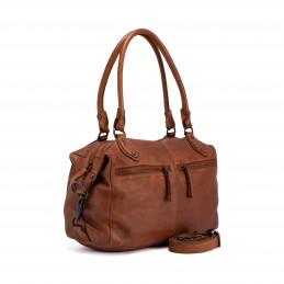 Sac épaule - Gianni Conti - Sac Shopping - Cuir Vintage