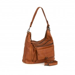 Gianni Conti - Sac besace épaule - Cuir vintage