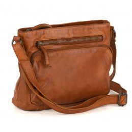 Sac bandoulière - Gianni Conti - Sac bandoulière cuir vintage
