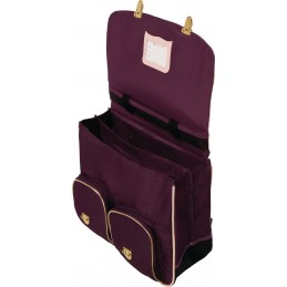 Cartable - Tann's - Cartable 38 cm - 2 boucles - Design Fille