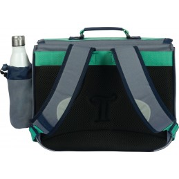Cartable - Tann's - Cartable 38 cm avec poche gourde - Design Garçon