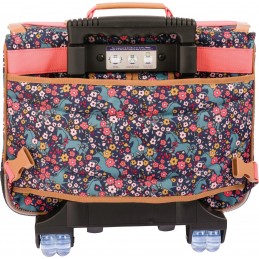Cartable avec roulettes - Tann's - Cartable trolley 38 cm - Design Fille