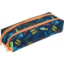 Trousse - Tann's - Trousse scolaire double - Design Garçon