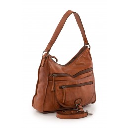 Sac épaule - Gianni Conti - Sac besace épaule - Cuir Vintage