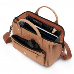 Sacs portés épaule - Cabaia - Sac bandoulière Crossbody Medium - Toucher Nubuck