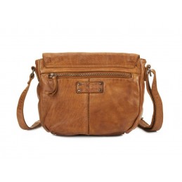 Sac bandoulière - Gianni Conti - Sac bandoulière à rabat cuir vintage