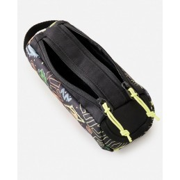 Trousse - RIP CURL - Trousse scolaire zippée 2 compartiments Global BTS