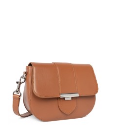 Sac bandoulière - Lancaster - Sac Besace à rabat avec fermoir M - Paris Ily