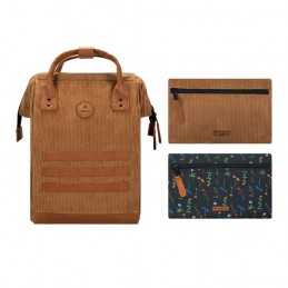 Cabaïa - Sac à dos Adventurer  M Medium 23L - Aspect Velours
